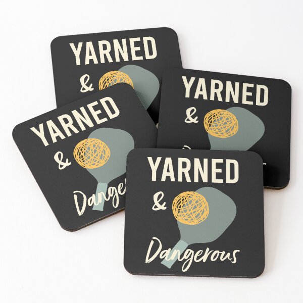 Item preview, Pickleball Pun Yarned & Dangerous designed and sold by whyitsme.