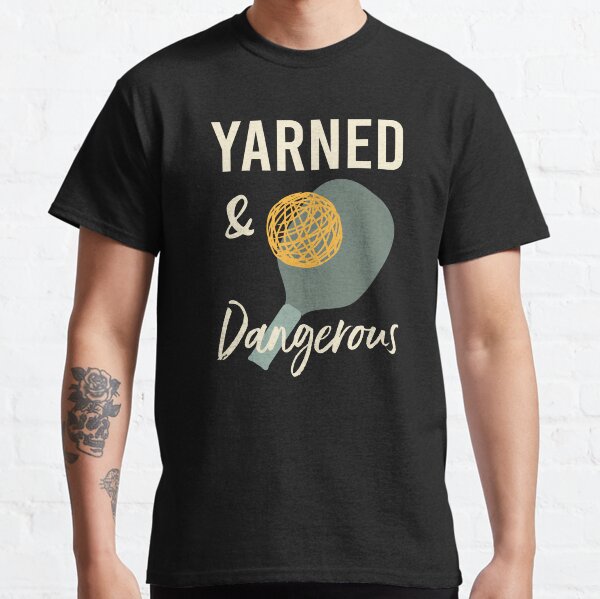 Item preview, Pickleball Pun Yarned & Dangerous designed and sold by whyitsme.