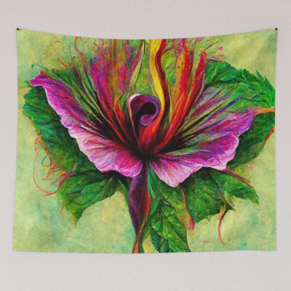 Item preview, Unique Floral Pattern designed and sold by Burnout (⌣_⌣).