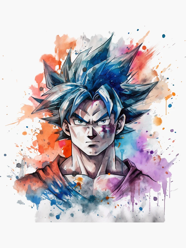 Goku Super Sayajin - InkStickers