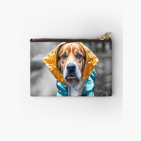 Item preview, Cute Dog in a Rain Coat designed and sold by Elisabeth Lucas.