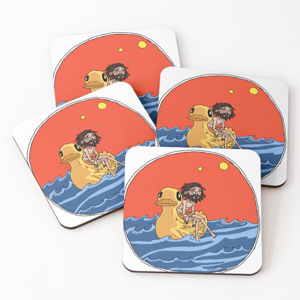 Item preview, Ducky Raft designed and sold by BluSquishyArt.