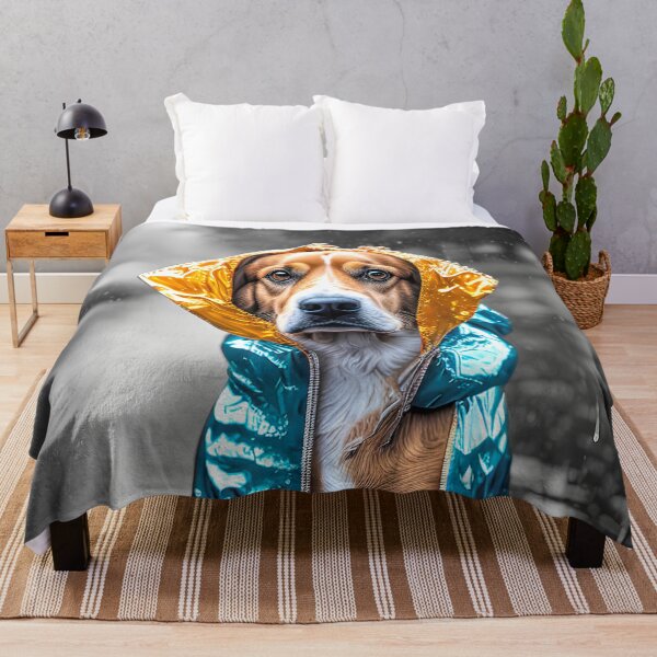 Item preview, Cute Dog in a Rain Coat designed and sold by Elisabeth Lucas.