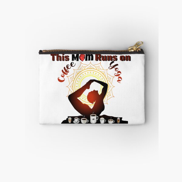 Item preview, This Mom Runs On Coffee And Yoga designed and sold by Artista-shop.