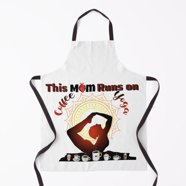 Item preview, This Mom Runs On Coffee And Yoga designed and sold by Artista-shop.