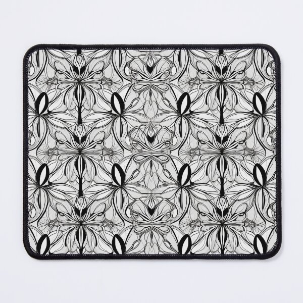 Item preview, Black And White Abstract Pattern designed and sold by Krizelle Flores.