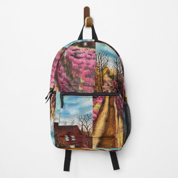 Item preview, Abandon Cottage countryside oil pastels color designed and sold by Puifai2489.