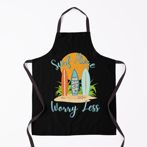 Item preview, Surf More, Worry Less designed and sold by Poppies-Express.