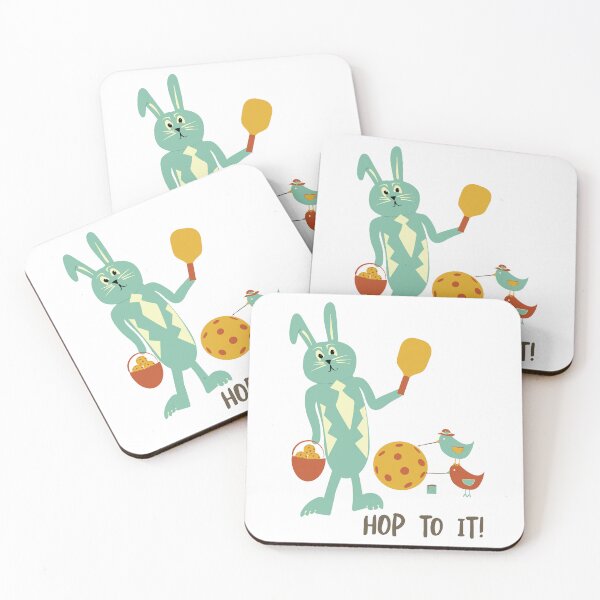 Item preview, Pickleball Easter Rabbit Hop to It designed and sold by whyitsme.