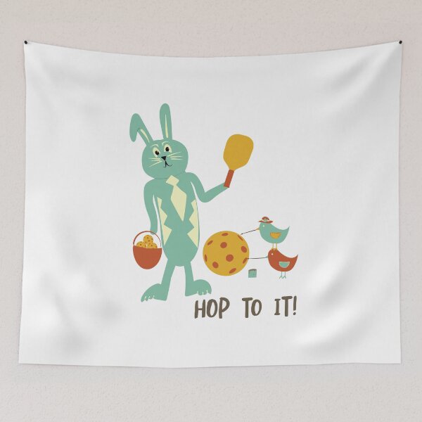 Item preview, Pickleball Easter Rabbit Hop to It designed and sold by whyitsme.