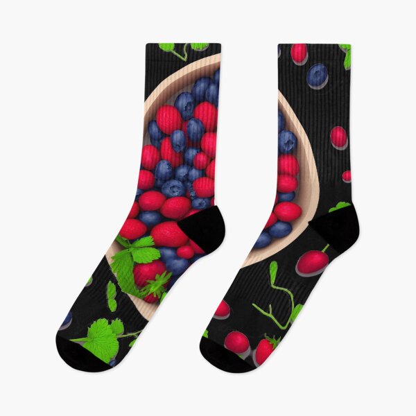 Item preview, Fruits Pattern Blueberries Strawberries  - Fruits designed and sold by internlvisions.