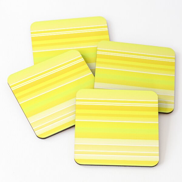 Item preview, Yellow sunshine tones stripes | Yellow hues horizontal striped designed and sold by lausn.
