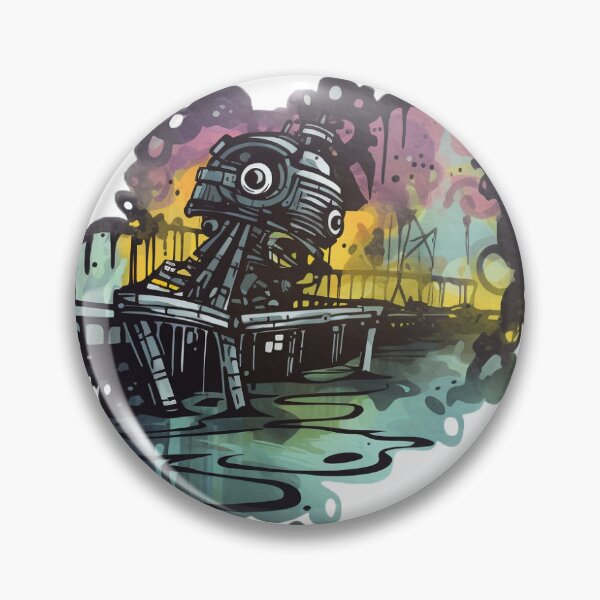 Item preview, Pollution is the bane of bots designed and sold by dirminxiia.