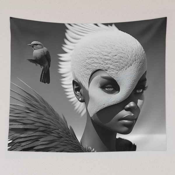 Item preview,  Swanetta  avian Woman Of Color from an Alternate Universe designed and sold by derrickher.
