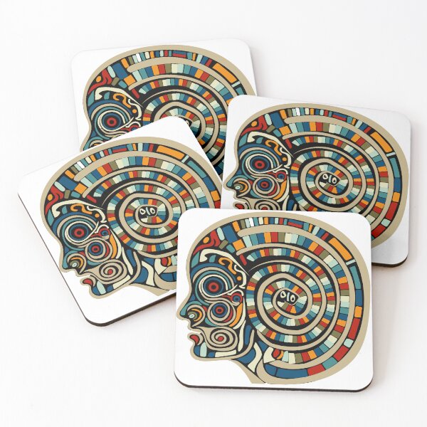 Item preview, Surreal face- Hard drive brains designed and sold by Chrisseee.