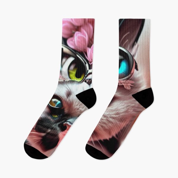 Item preview, Cat Snake Pink with classical glasses designed and sold by Canala77.