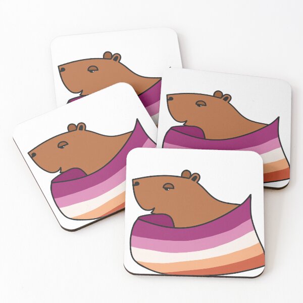 Artikelvorschau, Lesbisches Capybara entworfen und verkauft von mikasa.art.
