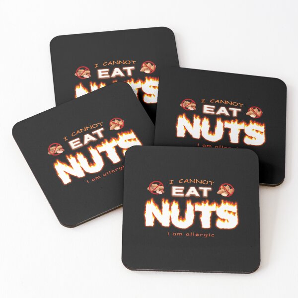 Item preview, I can't eat nuts I'm allergic - nut allergy designed and sold by snazzyseagull.