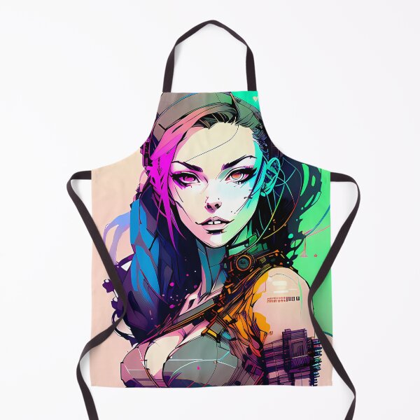 Item preview, Urban Futurism - An Illustration of a Cyberpunk Girl in a Beanie and Headphones designed and sold by GalihDA.