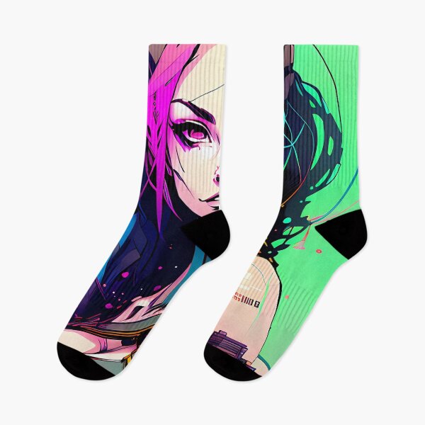 Item preview, Urban Futurism - An Illustration of a Cyberpunk Girl in a Beanie and Headphones designed and sold by GalihDA.