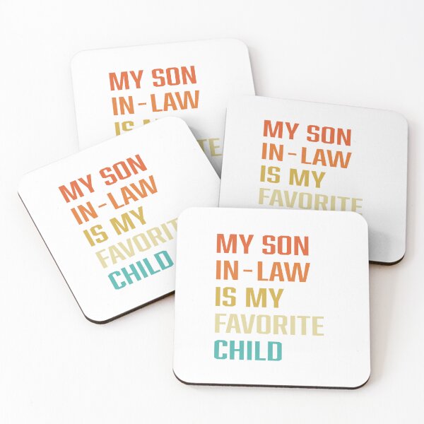 Item preview,  My Son In Law Is My Favorite Child Funny Family Retro Humor T-Shirt Classic T-Shirt designed and sold by ArtWaves ⭐⭐⭐⭐⭐.
