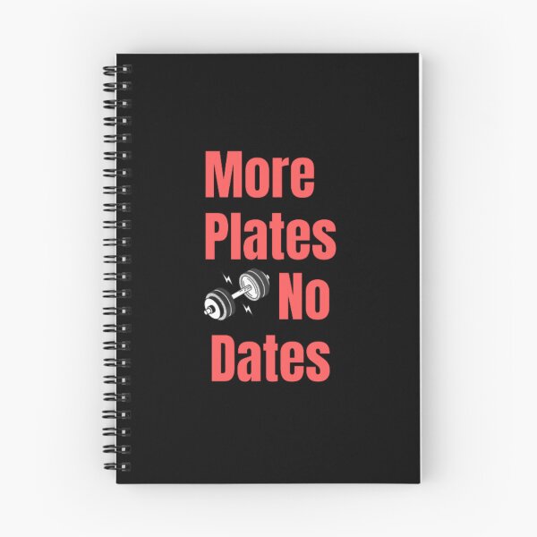Item preview, More Plates No Dates Gym Fitness Bodybuilding  designed and sold by TeePassion.