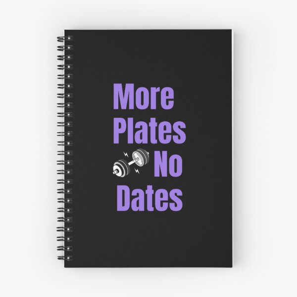 Item preview, More Plates No Dates Gym Fitness Bodybuilding  designed and sold by TeePassion.