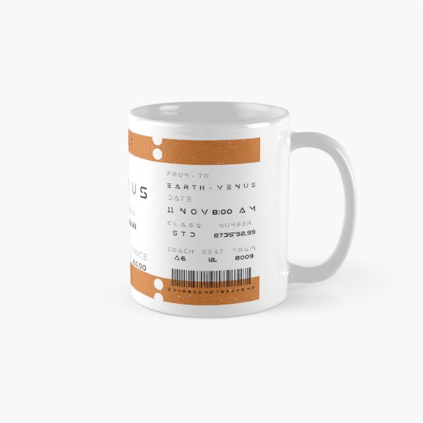 Item preview, Billete de tren venusino de la Tierra a Venus designed and sold by theredfoxs.