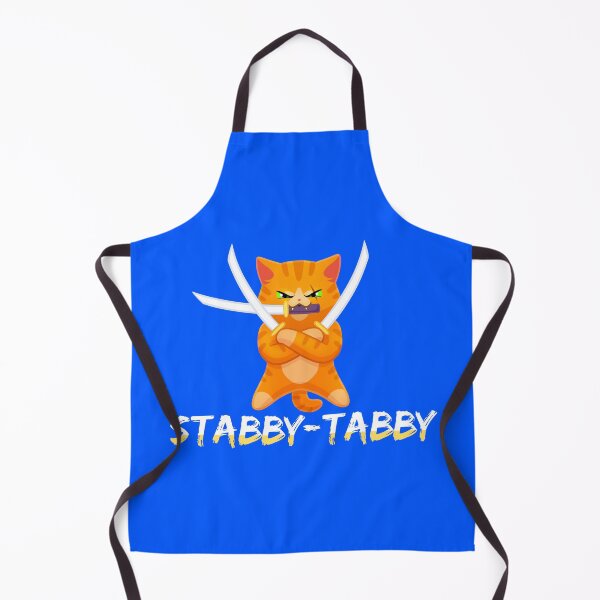 Aperçu de l'œuvre Stabby Tabby - Jeu de mots chat orange créée et vendue par Chonkitty.