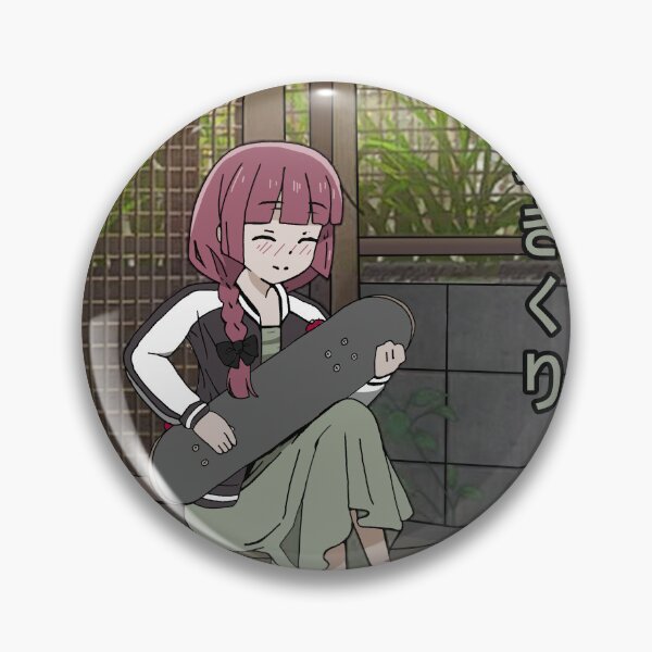 Item preview, Bocchi the Rock! Kikuri Hiroi Green  designed and sold by Kanabaki.