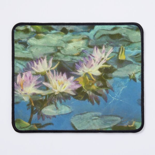 Item preview, Water Lilies in Monet with Texture designed and sold by Robert Armendariz.