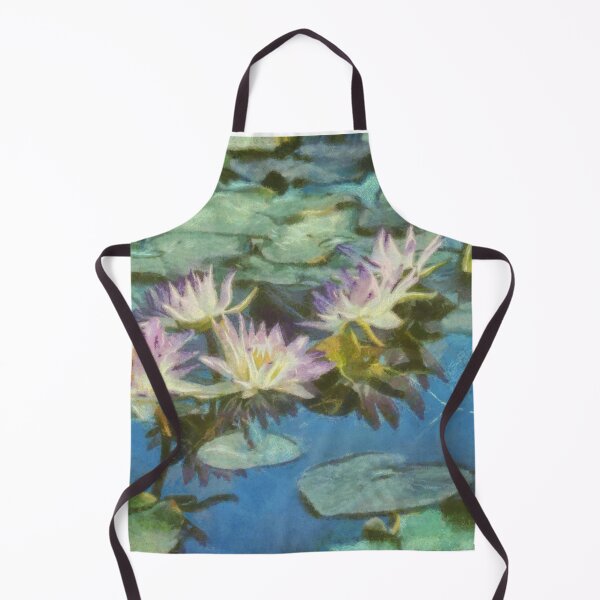 Item preview, Water Lilies in Monet with Texture designed and sold by Robert Armendariz.