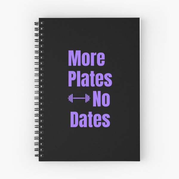 Item preview, More Plates No Dates Gym Fitness Bodybuilding  designed and sold by TeePassion.