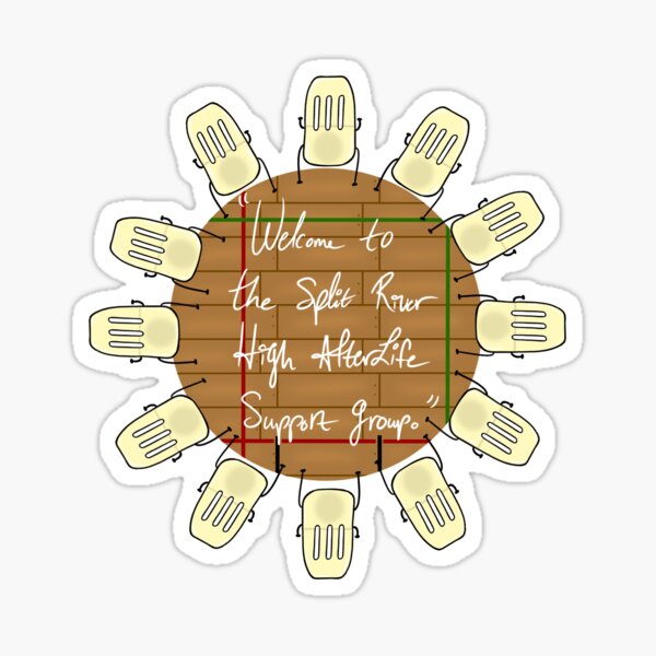 Item preview, Afterlife Support Group designed and sold by angelthedoodler.