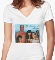 The Summer of George Women's Fitted V-Neck T-Shirt