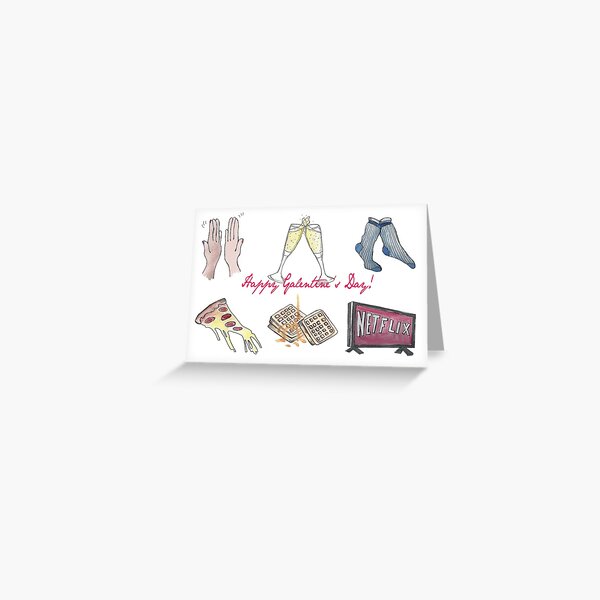Happy Galentine's Day! Greeting Card