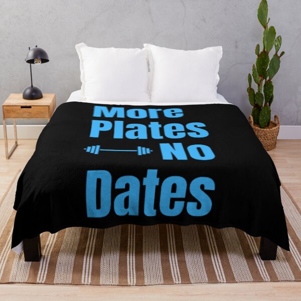 Item preview, More Plates No Dates Gym Fitness Bodybuilding  designed and sold by TeePassion.
