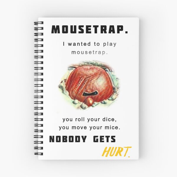 Item preview, I wanted to play Mousetrap. designed and sold by BeansandFranke.