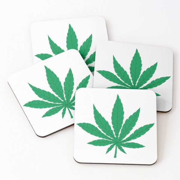 Item preview, Hemp Leaves in green designed and sold by JoeBensonDesign.