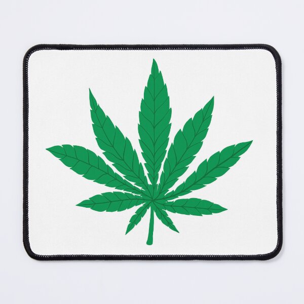 Item preview, Hemp Leaves in green designed and sold by JoeBensonDesign.