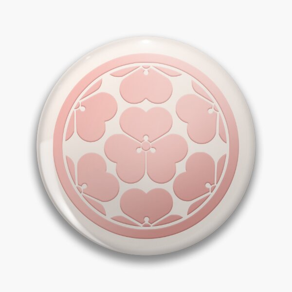 Item preview, Rose Gold Nanatsu Katabami Kamon designed and sold by Takeda-art.