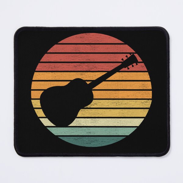 Item preview, Guitar Lover - Vintage Sunset - Guitarist designed and sold by Dapperly Tees.