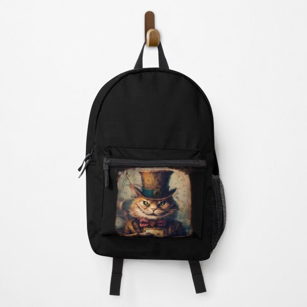 Item preview, Steampunk Cheshire Cat Retro Alice in Wonderland designed and sold by AIWanderer.
