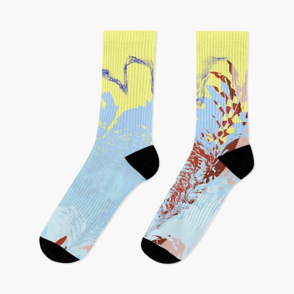 Item preview, Pastel pattern blue yellow, pinks, a bold mix designed and sold by shakespeare1212.