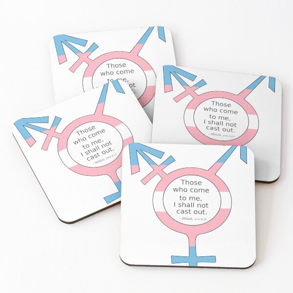 Item preview, Trans Pride Symbol with Inspirational Quote designed and sold by BackgroundPixel.