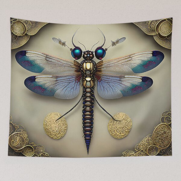 Item preview, Fantasy Dragon Fly designed and sold by Elisabeth Lucas.