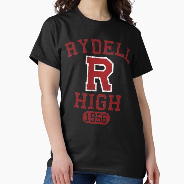Vista previa del artículo con la obra «Escuela secundaria Rydell (grasa) », diseñado y vendido por CollegeFiction.