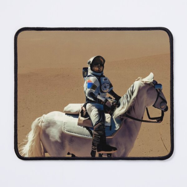 Item preview, astronaut riding horse in the desert designed and sold by bluegreen.