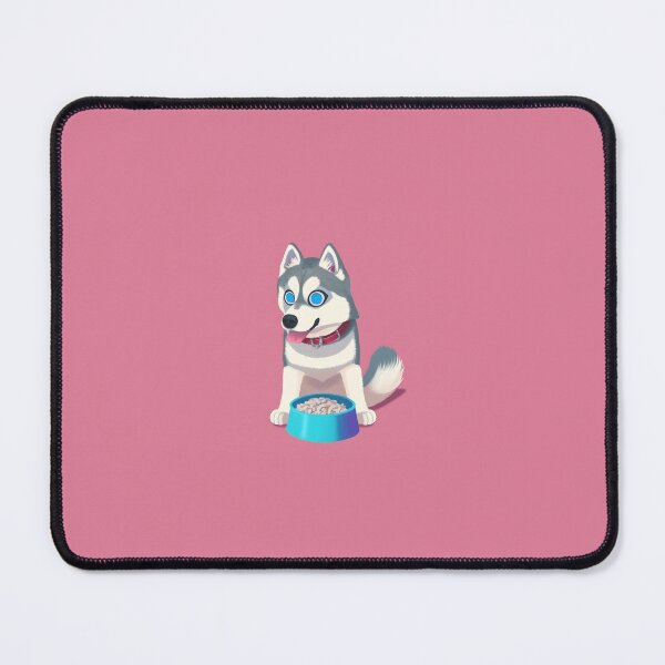 Item preview, Cute Husky Eating designed and sold by SMALL BEAR ART.