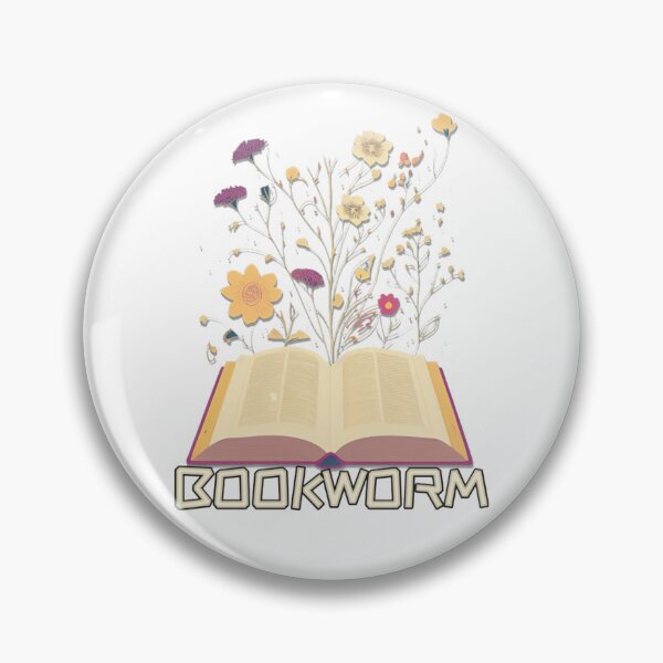 Item preview, Shhh I'm Reading Vintage Pastel Open Book With Flowers - Bookworm V2 designed and sold by DreamingAwake1.